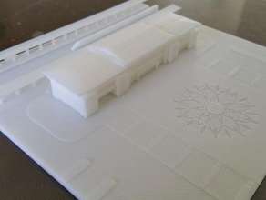 ferroviario de alta velocidad diseño la estación 3d impresión 3d print model - Mito3D