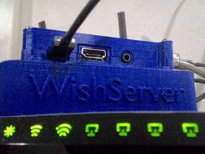 wishserver cloud serveur raspberry pi bricolage 3d print model - Mito3D