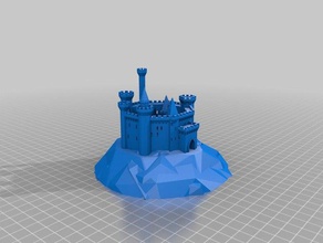 mi personalizados gran castillo generador de los edificios estructuras 3d print model - Mito3D