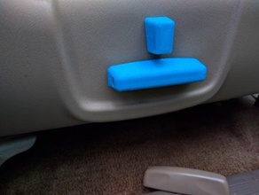 toyota 4runner poder assento botões de controle automotivo 3d print model - Mito3D