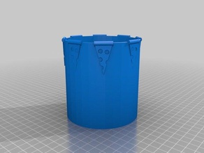 pizza di porta penna 3d stampa 3d print model - Mito3D