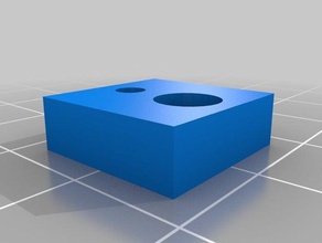 hole test 6mm 3mm diameters 3d printing tests print 3d print model - Mito3D