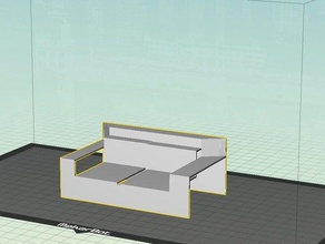 couch models 3d print model - Mito3D