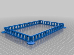 my customized parametric cooling stand electronics household 3d print model - Mito3D