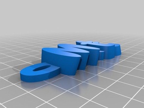 matt llavero llaveros personalizado 3d print model - Mito3D