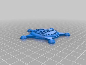 nathan laranja adereços personalizado 3d print model - Mito3D