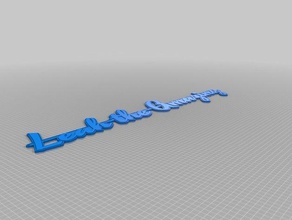 leah magenta Schlüsselanhänger angepasst 3d print model - Mito3D