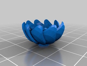 mon personnalisés comme lotus fleur les mathématiques l'art 3d print model - Mito3D