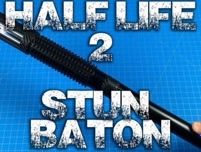 half life 2 stun baton mod gadgets 3d print model - Mito3D
