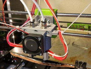 prusa i3 de doble e3d monte la impresora partes 3d print model - Mito3D