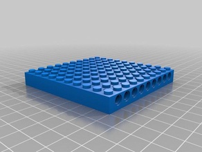 lego technic tijolo coisa construção brinquedos personalizado 3d print model - Mito3D