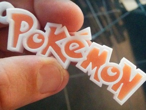 pokemon trousseau de clés 3d l'impression 3d print model - Mito3D