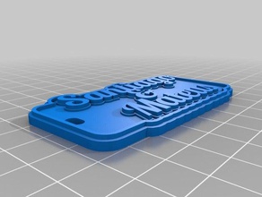 santiago mateus Anahtarlık özelleştirilmiş 3d print model - Mito3D