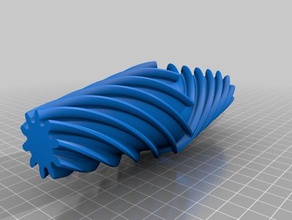 ultra high resolution shredder vase Skulpturen 3d print model - Mito3D