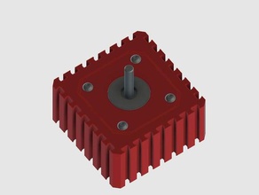 fischertechnik nema 17 stepper motor holder construction toys nema17 3d print model - Mito3D