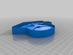 cookie cutter orsacchiotto cucina pranzo 3d print model - Mito3D