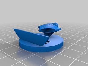 star trek frontières des modèles supplémentaires jeux mage knight miniature romulien starship 3d print model - Mito3D