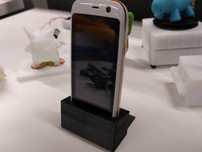 posh micro stand 3d impressão android celular 3d print model - Mito3D
