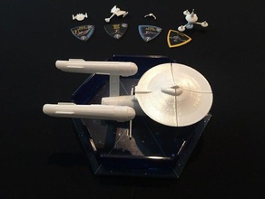 star trek Panik enterprise - Spielzeug Spiel Zubehör 3d print model - Mito3D