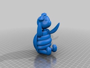 querida tortuga 3d la impresión animal 3d print model - Mito3D