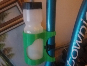 bike water bottle cage sport outdoors bottles 3d print model - Mito3D