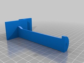 flashforge filament spool holder2 parametric 3d printer accessories customized 3d print model - Mito3D