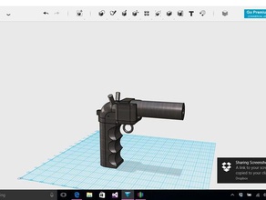 modelo 22 modelos 22lr pistola 3d print model - Mito3D