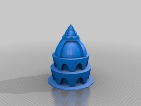 alien dome 15 art customized 3d print model - Mito3D