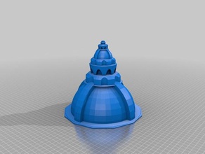 alien dome 16 art customized 3d print model - Mito3D