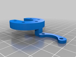 e3d v6 groove monte bltouch suporte a impressora partes delta kossel magnético efetor 3d print model - Mito3D