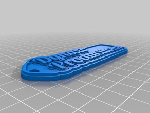 dynaxo productions keychain keychains customized 3d print model - Mito3D