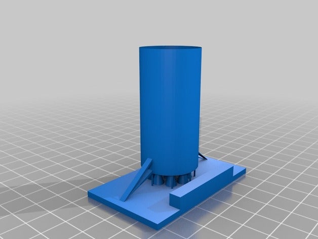 barche de aterrizaje del falcon 9 3 d impresión 3D print model - Mito3D