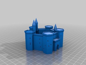 williams fortaleza de los edificios estructuras personalizado 3d print model - Mito3D