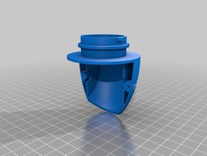 vacuum head joint replacement parts 3dprintable sanyo cleaner 3d print model - Mito3D