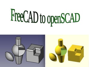 freecad openscad art outils convertet 3d print model - Mito3D