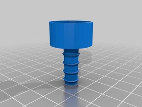meine angepasste revisited universal-Schlauch-Kupplung-Trichter-maker diy 3d print model - Mito3D