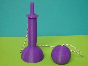 bilboquet los juguetes juegos balero kendama ticayo 3d print model - Mito3D
