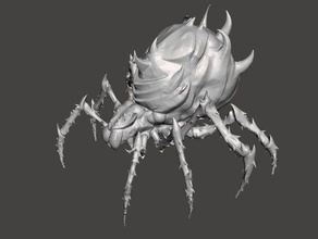 broodmother arca de supervivencia evolucionado criaturas en miniatura monstruo 3d print model - Mito3D