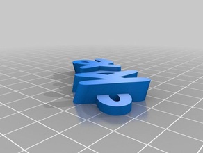 koxe llaveros personalizado 3d print model - Mito3D