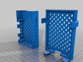 raspberry pi 3 snap case tearvent 3d stampa 3d print model - Mito3D