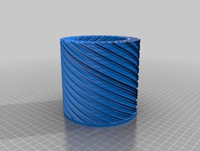 özel özelleştirilebilir spirograph vazo jeneratör matematik sanat 3d print model - Mito3D