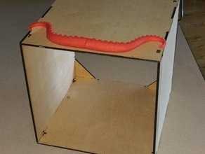 apilable de madera contrachapada cubos organización 3d print model - Mito3D