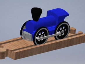 treno giocattolo 3d stampa 3d print model - Mito3D