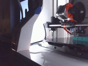 robo 3d r1 modified extruder e3d v6 stronger printer extruders 3d print model - Mito3D