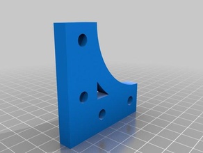 taz5 semplice sostituzione angolo 3d la stampante parti lulzbot taz 3d print model - Mito3D