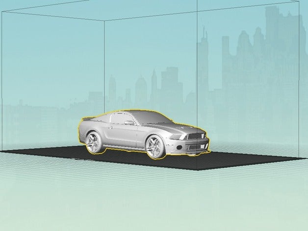 shelby gt500 Modelle 3D print model - Mito3D