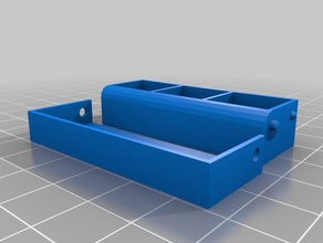 customized grannys pill box containers 3d print model - Mito3D