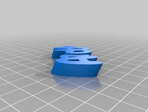 andy keyfob organization customized 3d print model - Mito3D