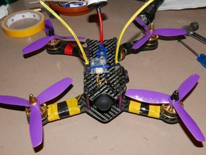 killer 250 racing drone rc veículos 3d print model - Mito3D