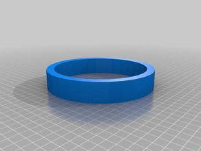personalizzato anello 64mm parti 3d print model - Mito3D